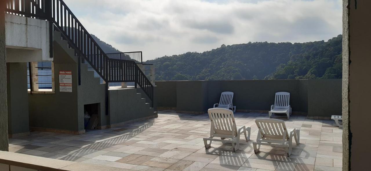 Edifício cm Piscina, Churrasqueira e 1 Vaga de Garagem Guarujá Exterior foto
