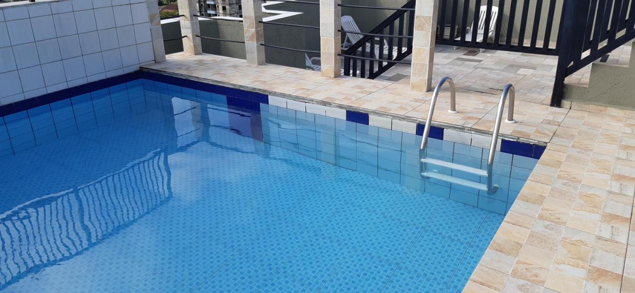 Edifício cm Piscina, Churrasqueira e 1 Vaga de Garagem Guarujá Exterior foto