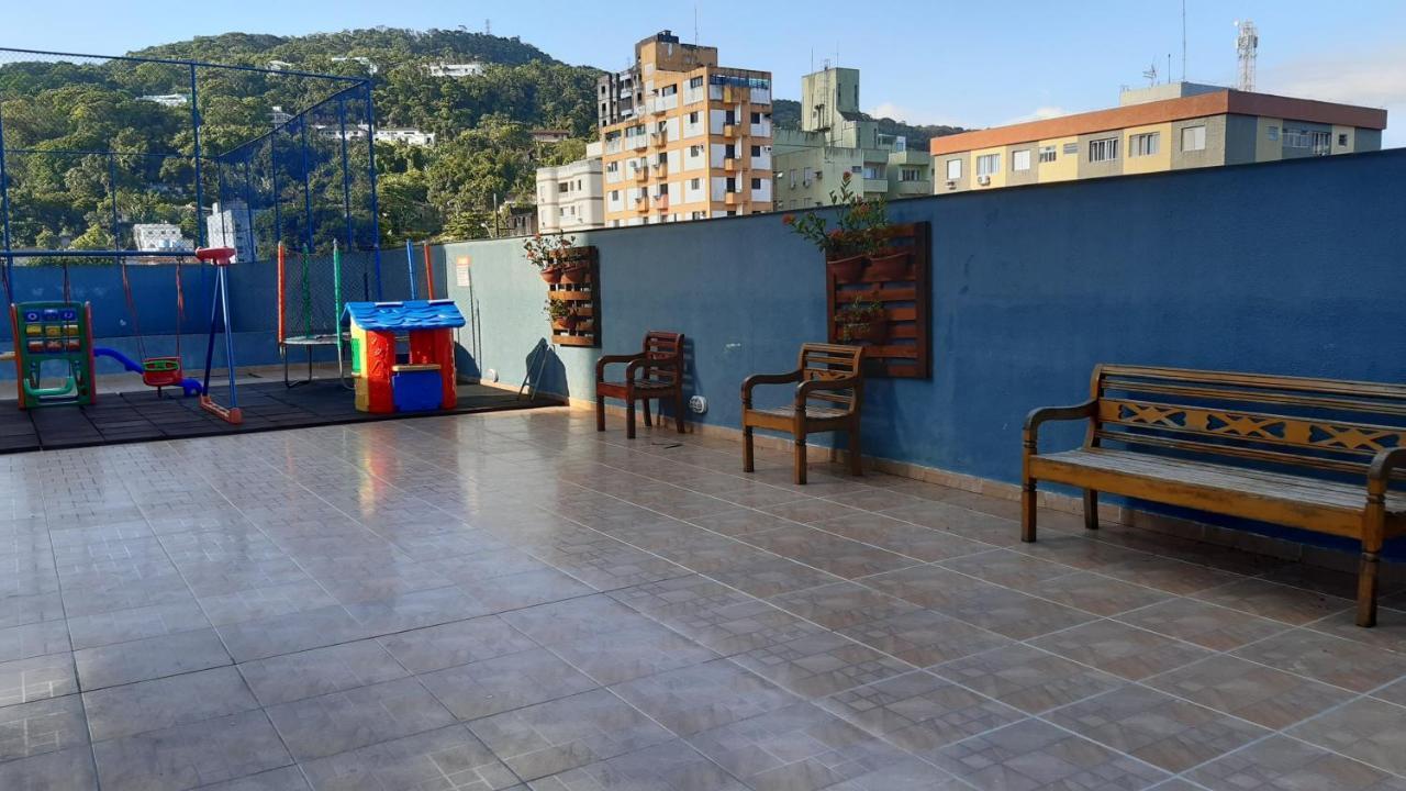 Apartamento Edifício cm Piscina, Churrasqueira e 1 Vaga de Garagem Guarujá Exterior foto