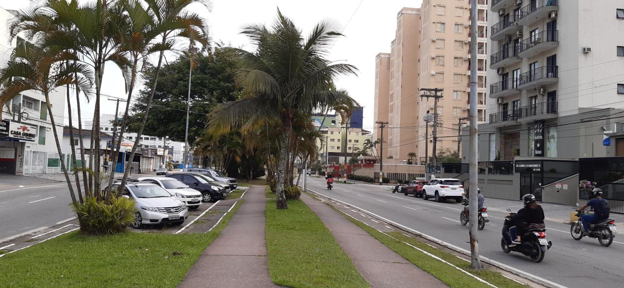 Apartamento Edifício cm Piscina, Churrasqueira e 1 Vaga de Garagem Guarujá Exterior foto